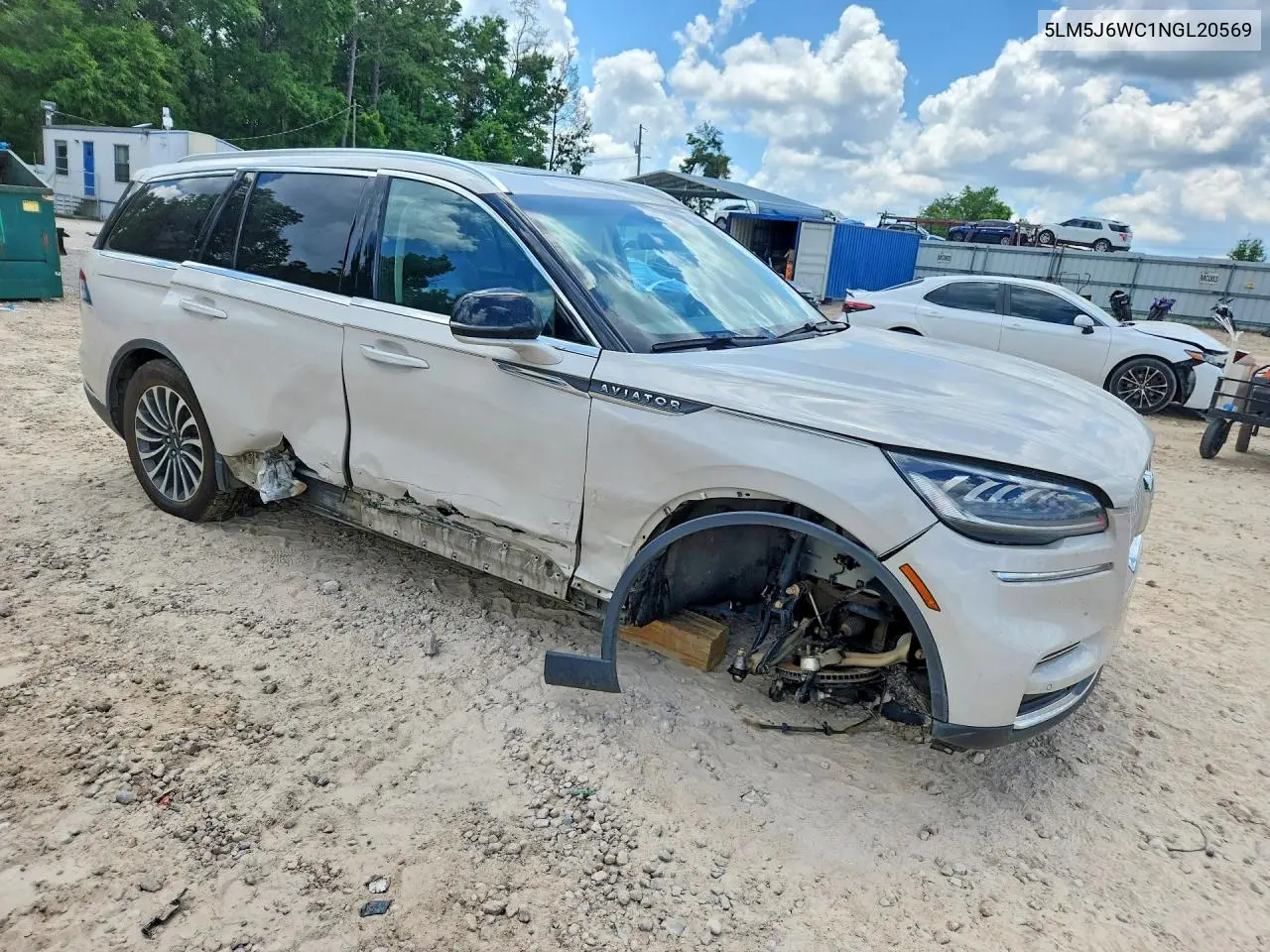 2022 Lincoln Aviator VIN: 5LM5J6WC1NGL20569 Lot: 53880106