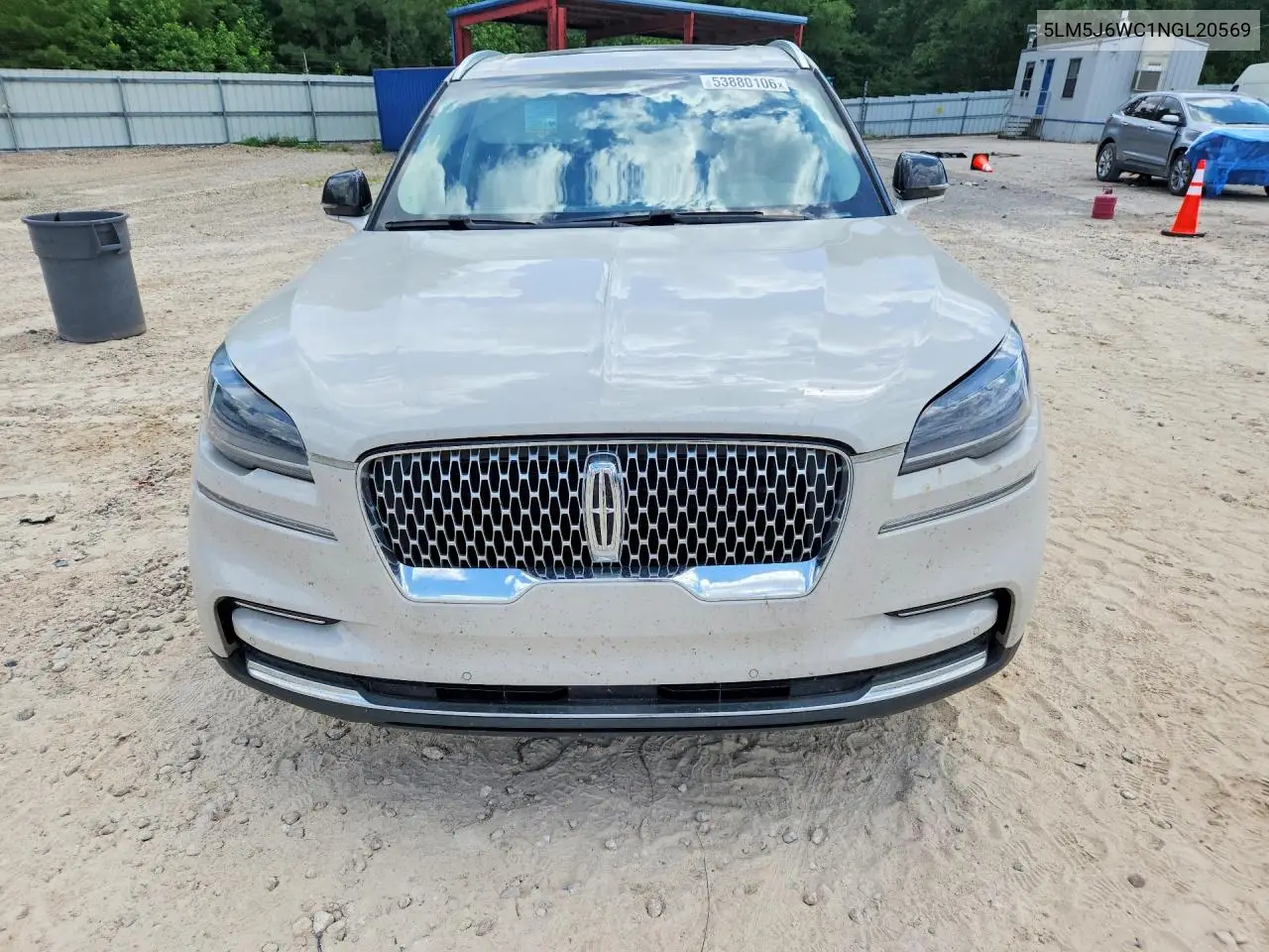 2022 Lincoln Aviator VIN: 5LM5J6WC1NGL20569 Lot: 53880106