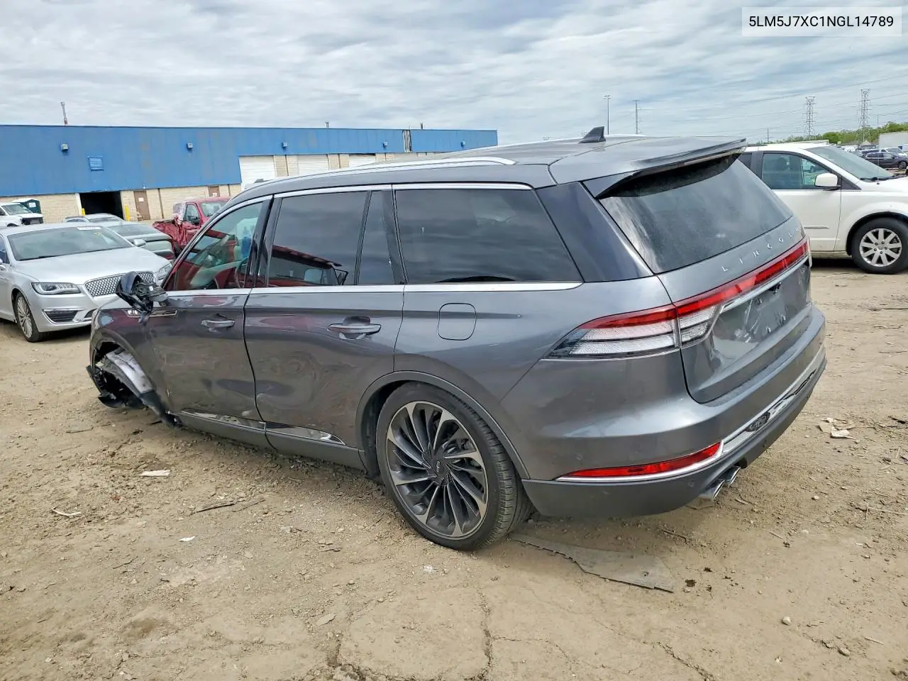 2022 Lincoln Aviator Reserve VIN: 5LM5J7XC1NGL14789 Lot: 53890786