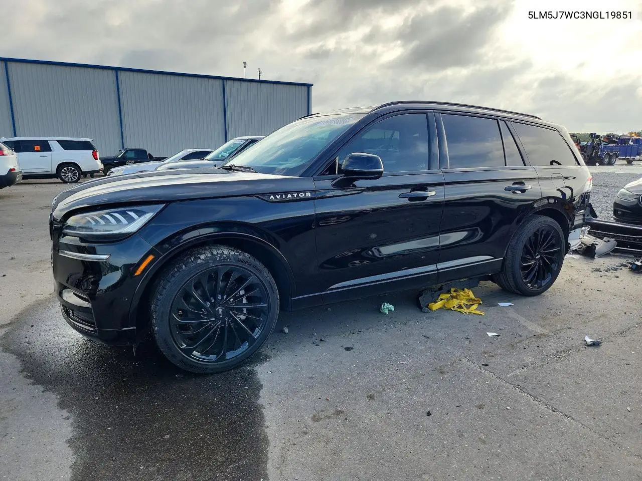 2022 Lincoln Aviator Reserve VIN: 5LM5J7WC3NGL19851 Lot: 54824006