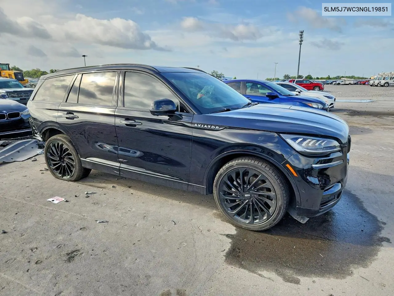2022 Lincoln Aviator Reserve VIN: 5LM5J7WC3NGL19851 Lot: 54824006