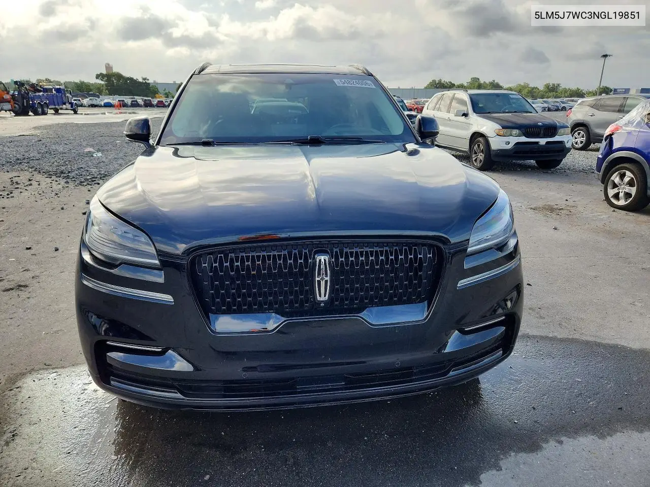 2022 Lincoln Aviator Reserve VIN: 5LM5J7WC3NGL19851 Lot: 54824006