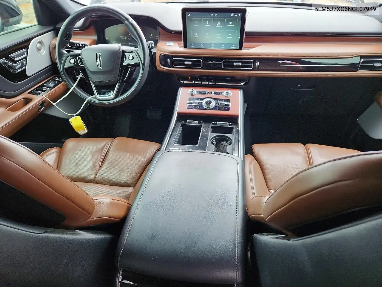 2022 Lincoln Aviator Reserve VIN: 5LM5J7XC6NGL07949 Lot: 55063756
