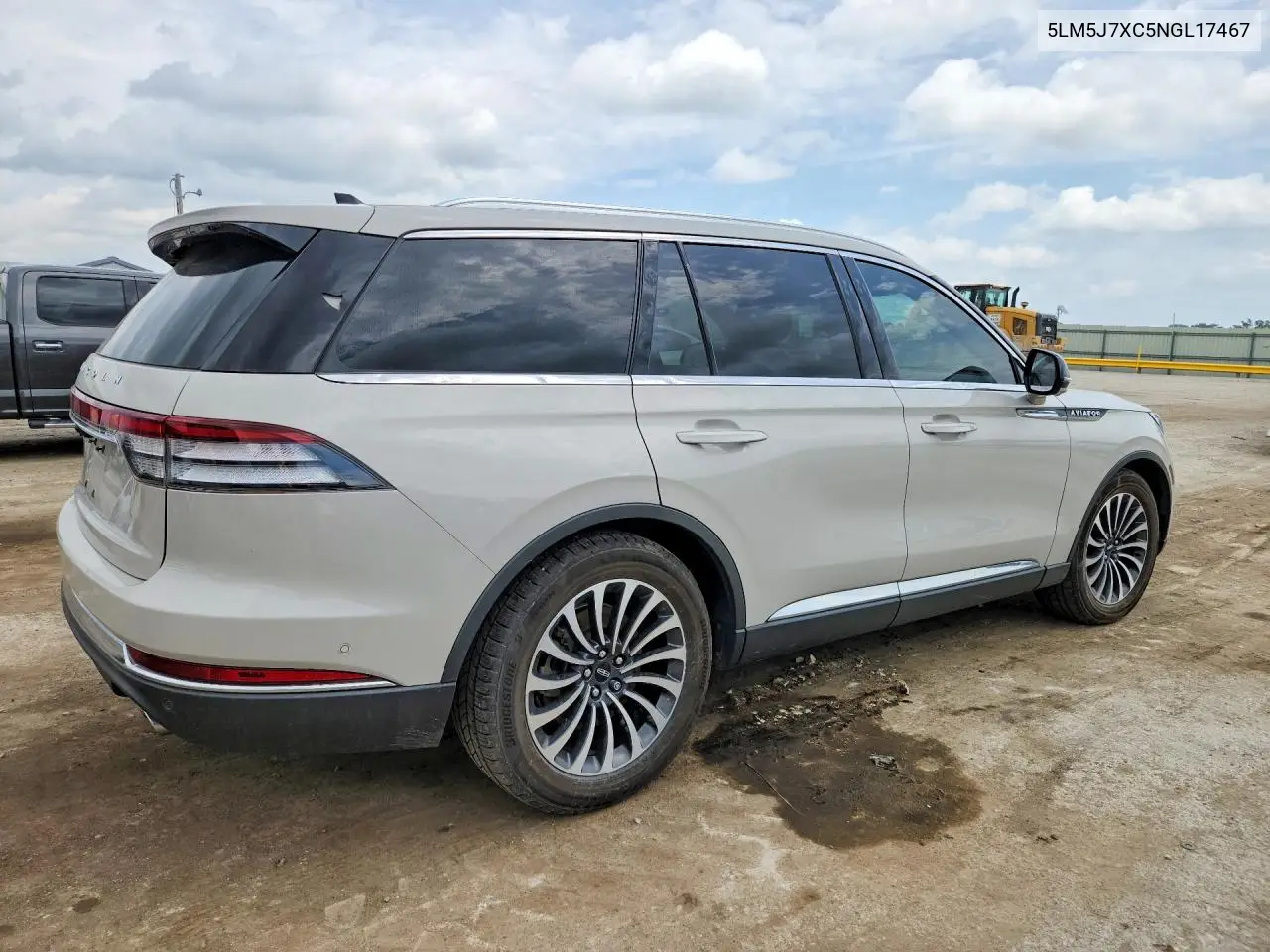 2022 Lincoln Aviator Reserve VIN: 5LM5J7XC5NGL17467 Lot: 55227176