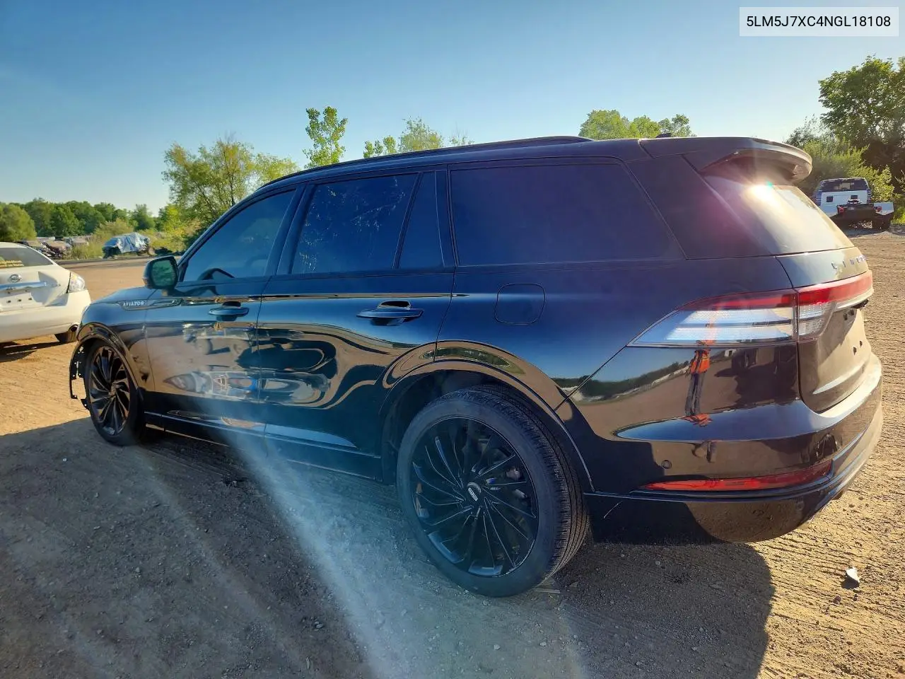 2022 Lincoln Aviator Reserve VIN: 5LM5J7XC4NGL18108 Lot: 55672326