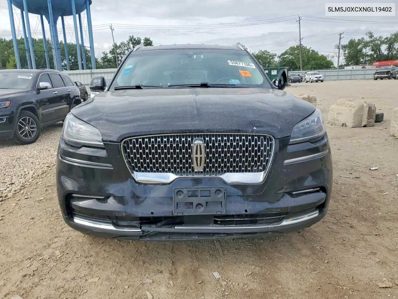 2022 Lincoln Aviator VIN: 5LM5J0XCXNGL19402 Lot: 55677106