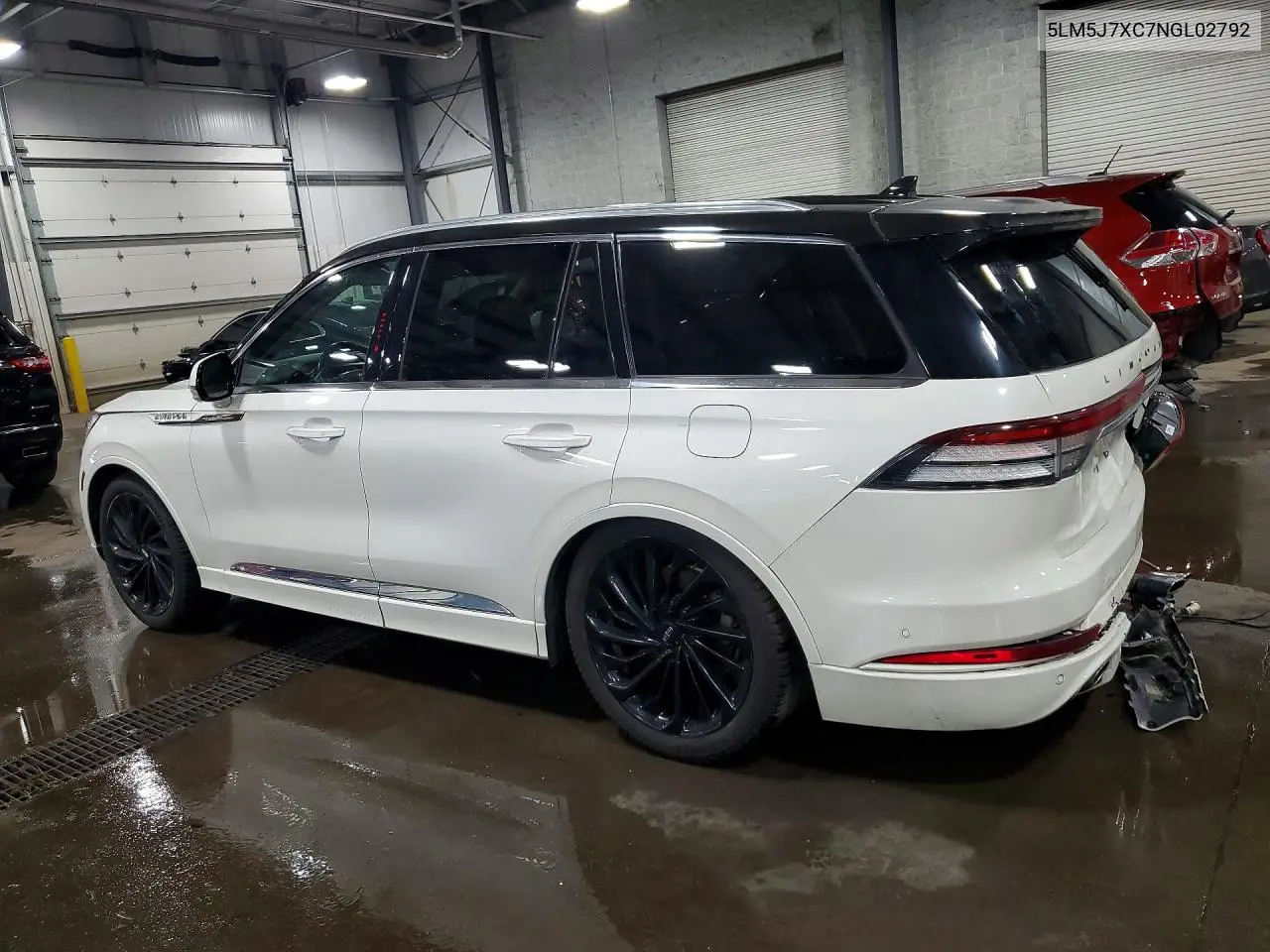 2022 Lincoln Aviator Reserve VIN: 5LM5J7XC7NGL02792 Lot: 56694286