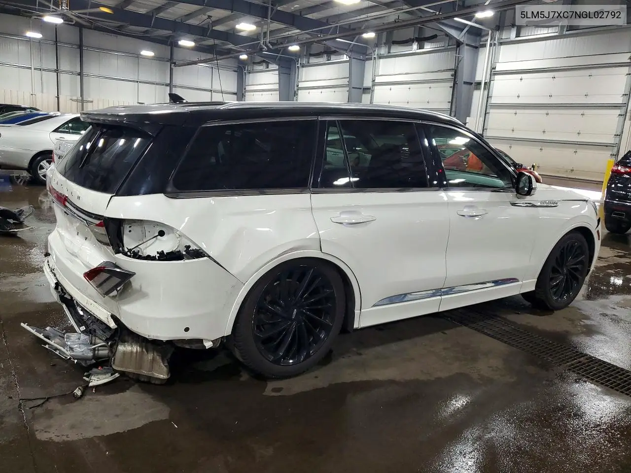 2022 Lincoln Aviator Reserve VIN: 5LM5J7XC7NGL02792 Lot: 56694286