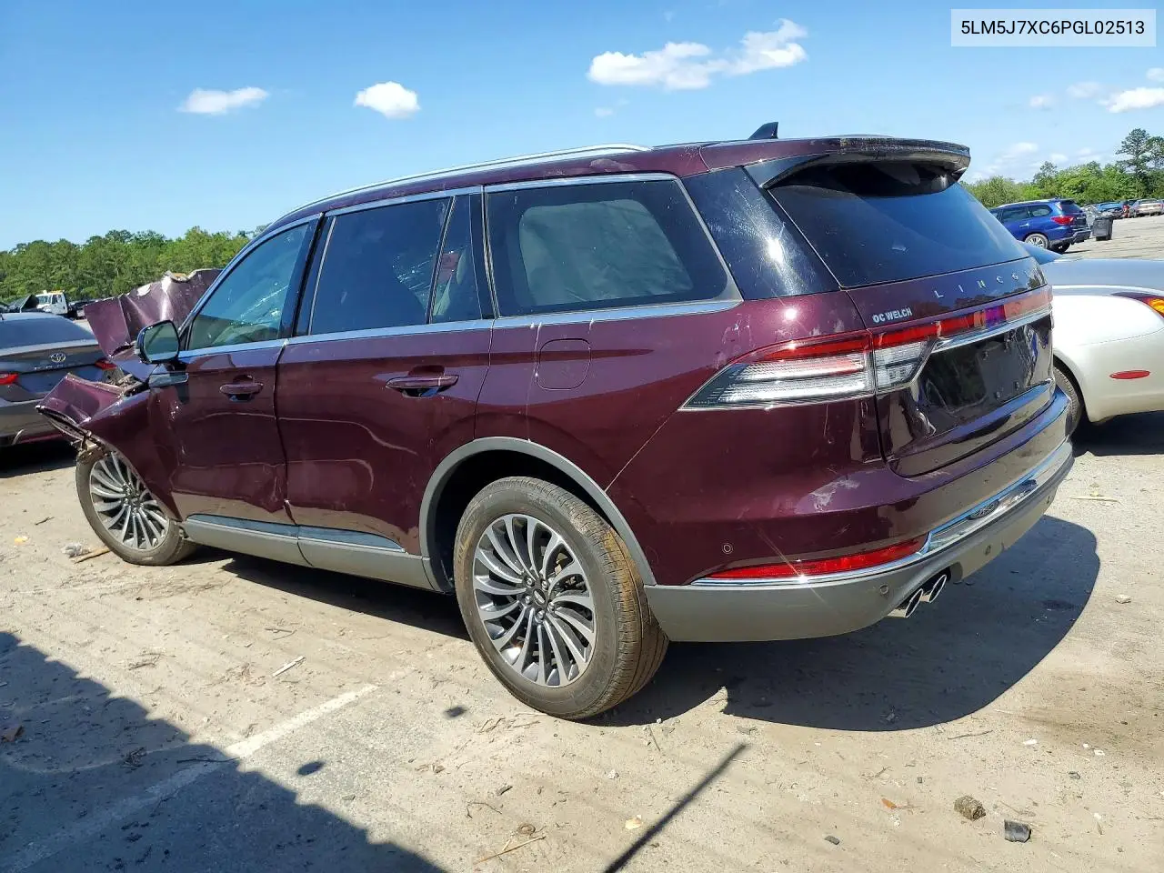 2023 Lincoln Aviator Reserve VIN: 5LM5J7XC6PGL02513 Lot: 54106856