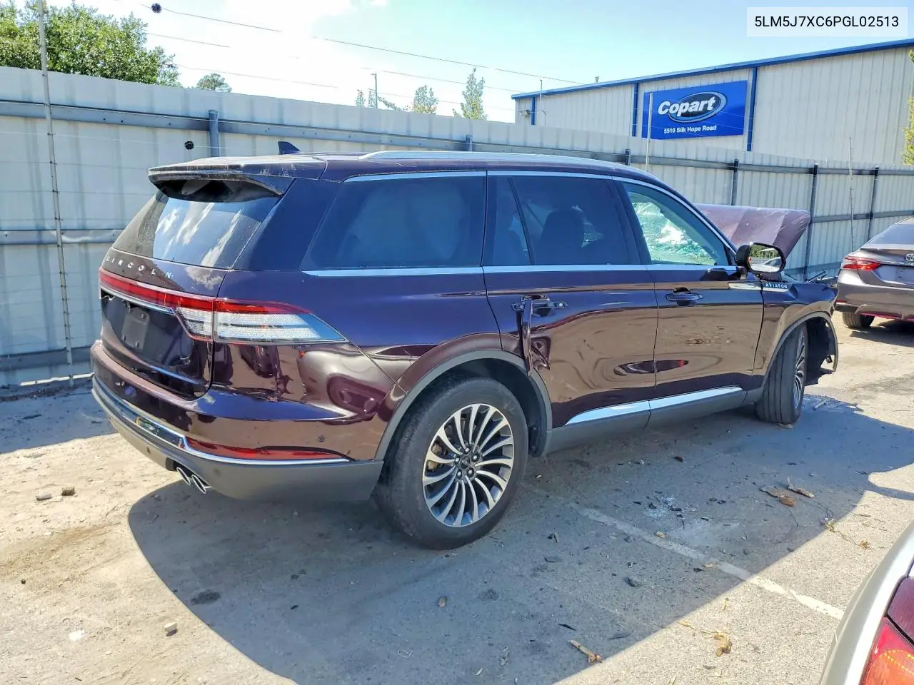 2023 Lincoln Aviator Reserve VIN: 5LM5J7XC6PGL02513 Lot: 54106856