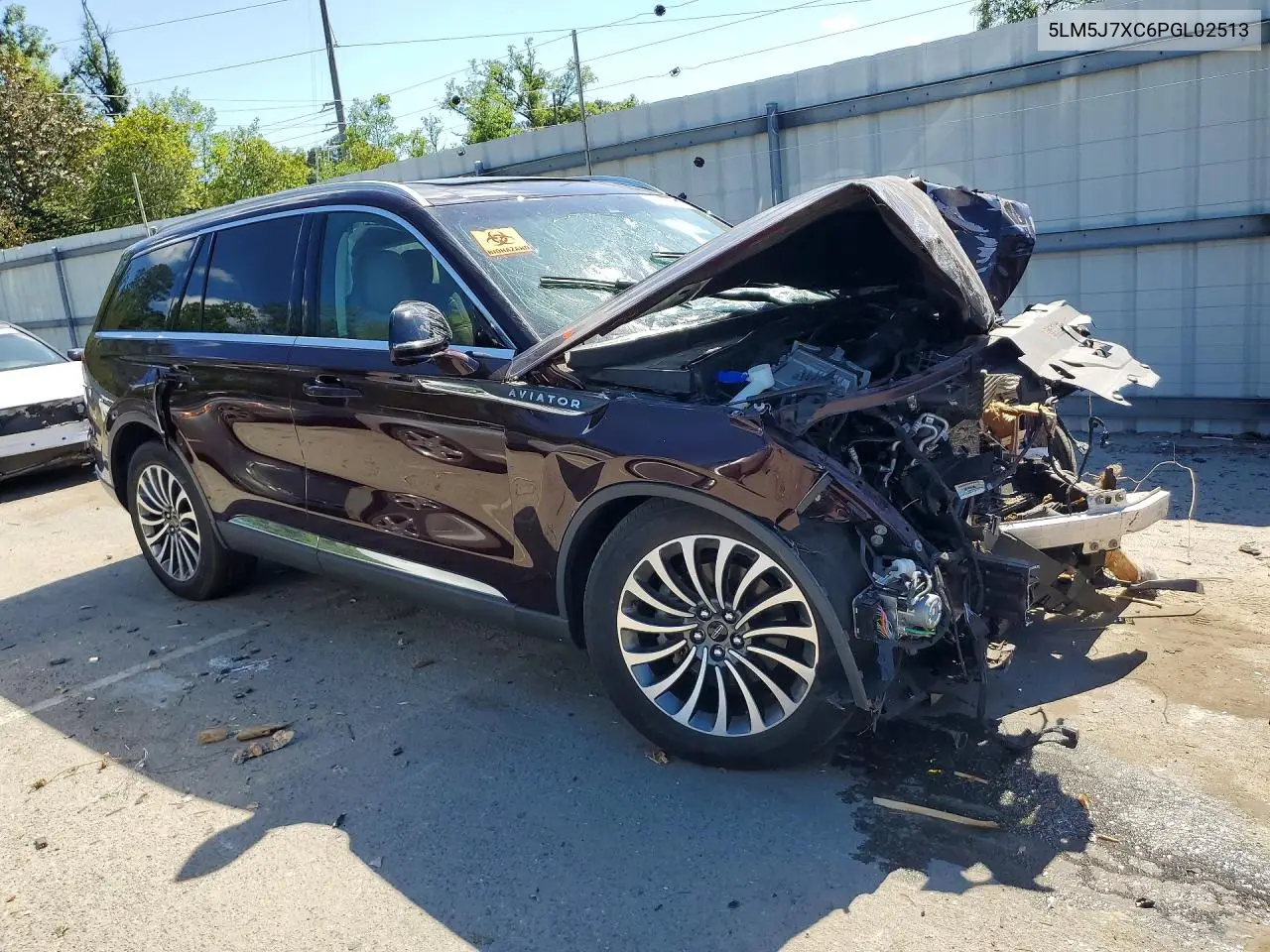 2023 Lincoln Aviator Reserve VIN: 5LM5J7XC6PGL02513 Lot: 54106856