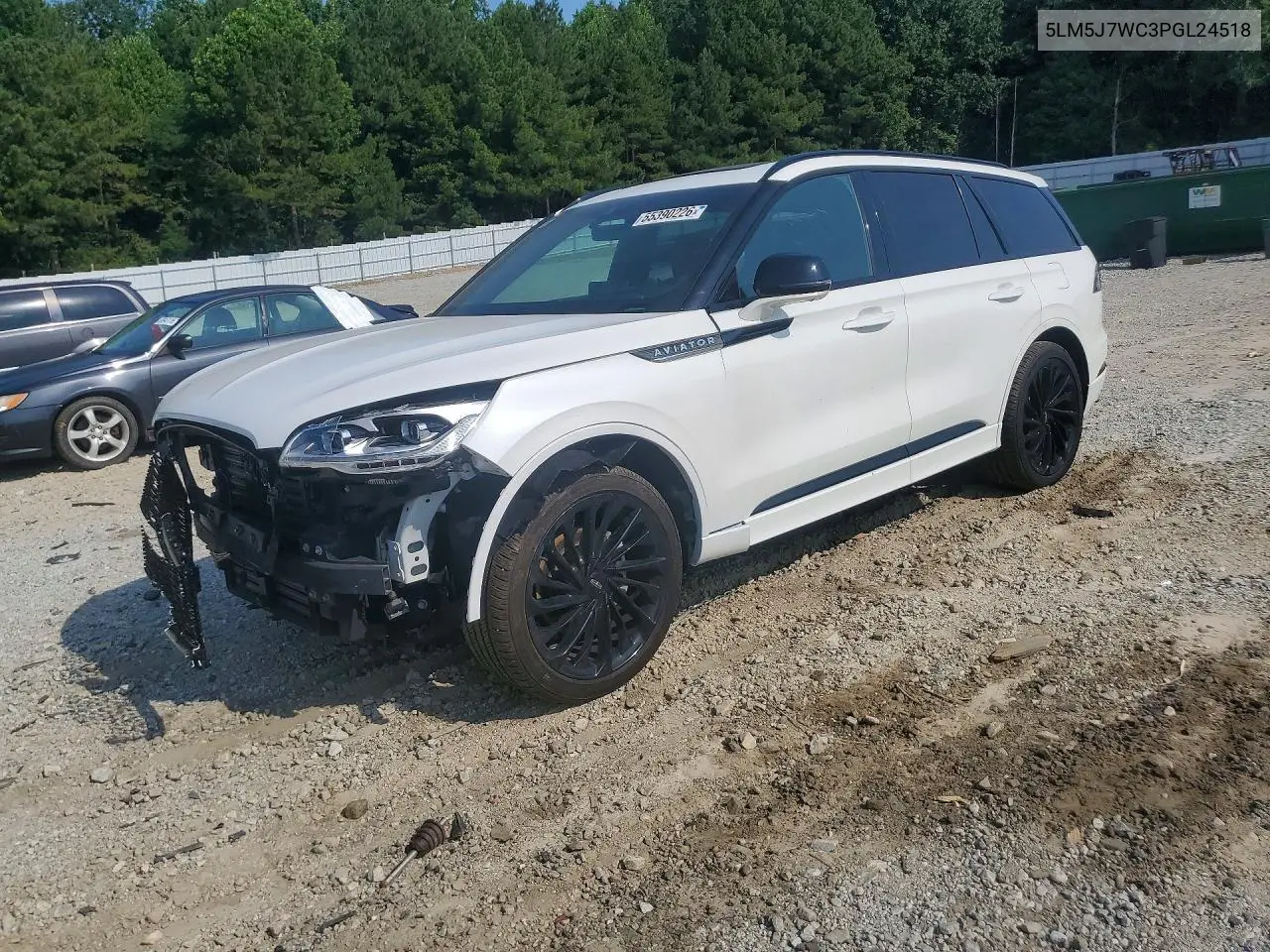 2023 Lincoln Aviator Reserve VIN: 5LM5J7WC3PGL24518 Lot: 55390226