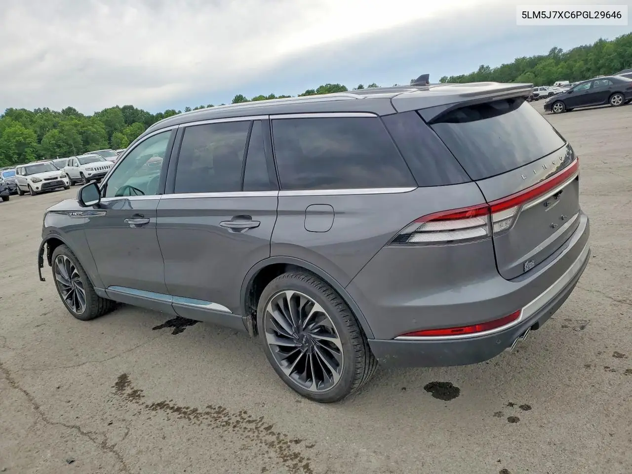 2023 Lincoln Aviator Reserve VIN: 5LM5J7XC6PGL29646 Lot: 55736566