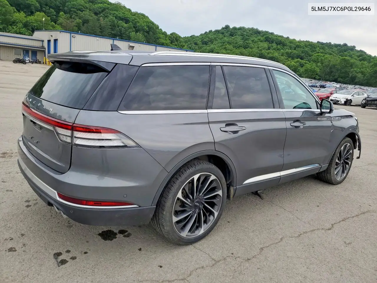 2023 Lincoln Aviator Reserve VIN: 5LM5J7XC6PGL29646 Lot: 55736566
