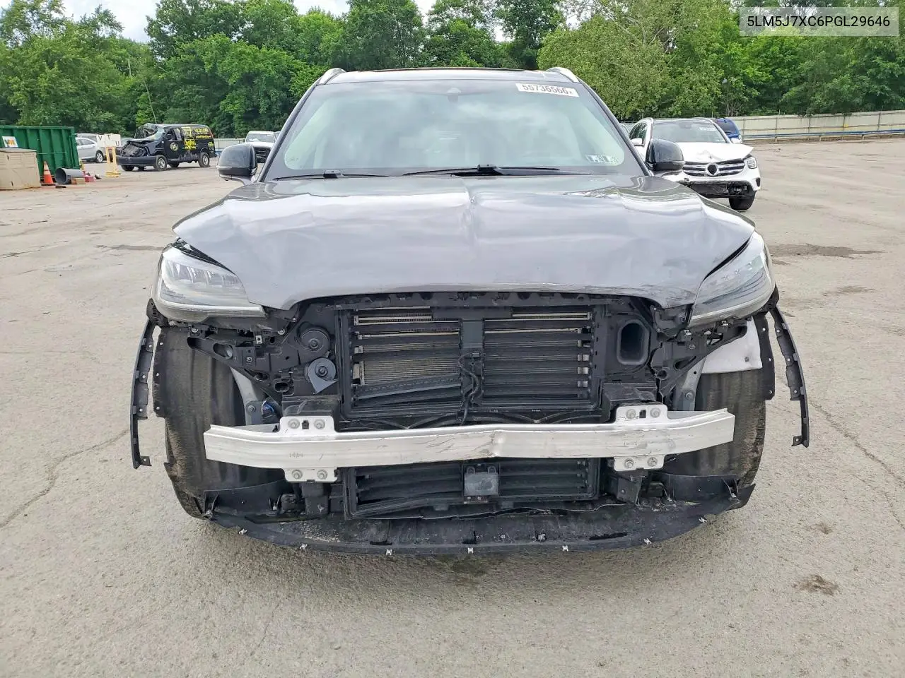 2023 Lincoln Aviator Reserve VIN: 5LM5J7XC6PGL29646 Lot: 55736566