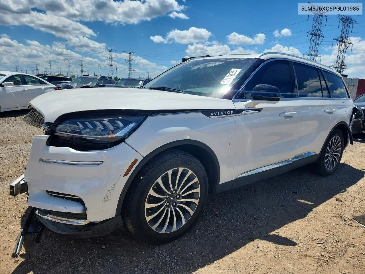 2023 Lincoln Aviator VIN: 5LM5J6XC6PGL01985 Lot: 57411626
