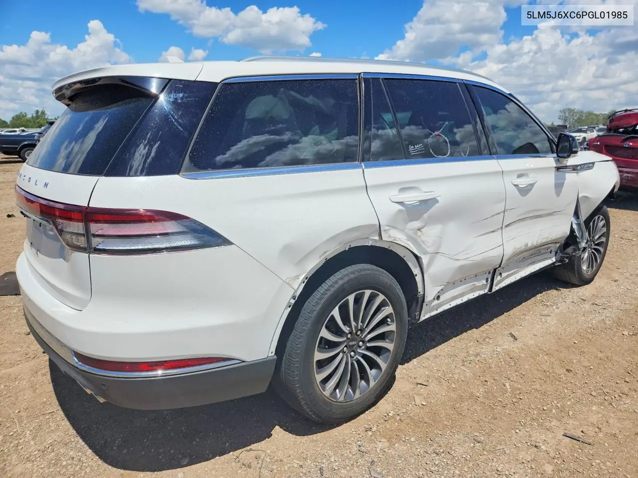 2023 Lincoln Aviator VIN: 5LM5J6XC6PGL01985 Lot: 57411626