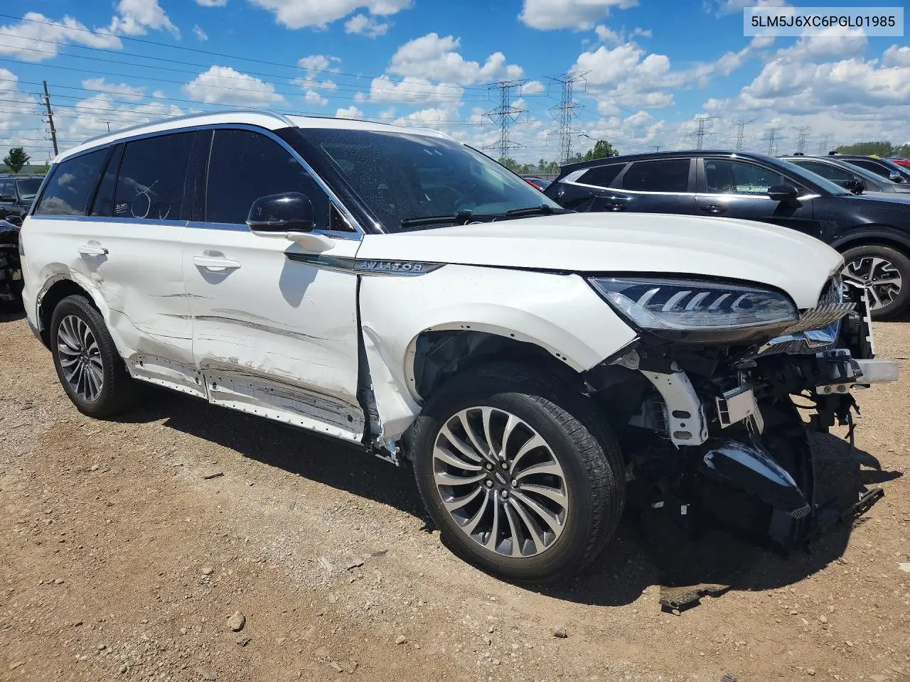 2023 Lincoln Aviator VIN: 5LM5J6XC6PGL01985 Lot: 57411626