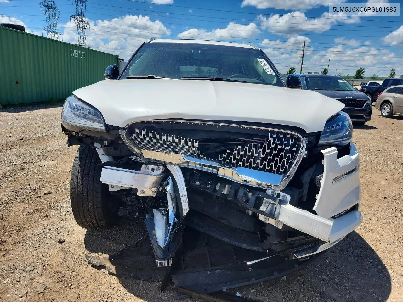2023 Lincoln Aviator VIN: 5LM5J6XC6PGL01985 Lot: 57411626