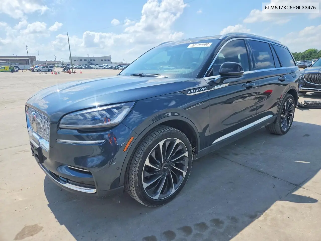 2023 Lincoln Aviator Reserve VIN: 5LM5J7XC5PGL33476 Lot: 57659066