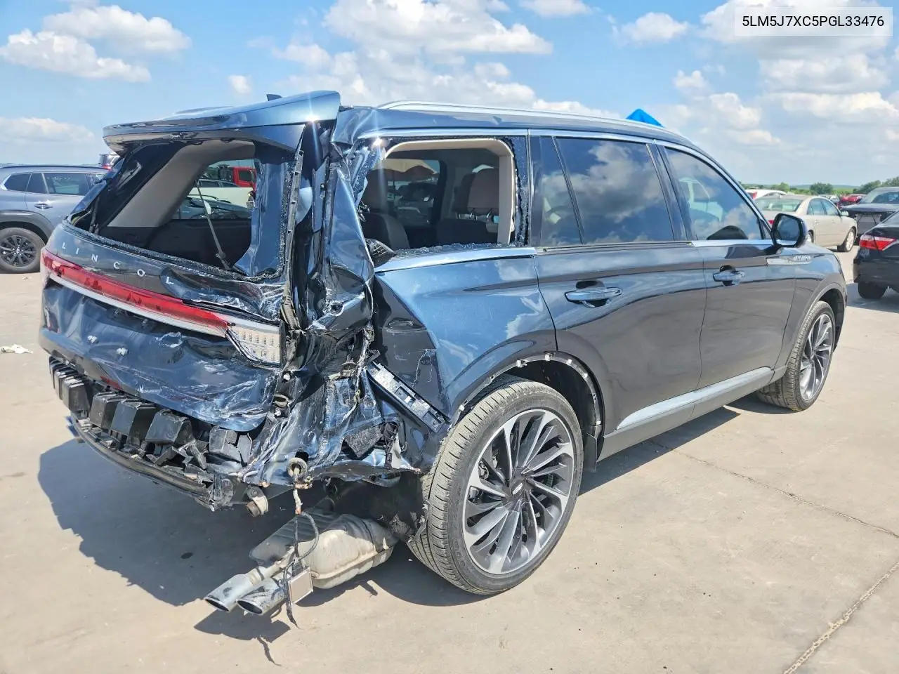 2023 Lincoln Aviator Reserve VIN: 5LM5J7XC5PGL33476 Lot: 57659066