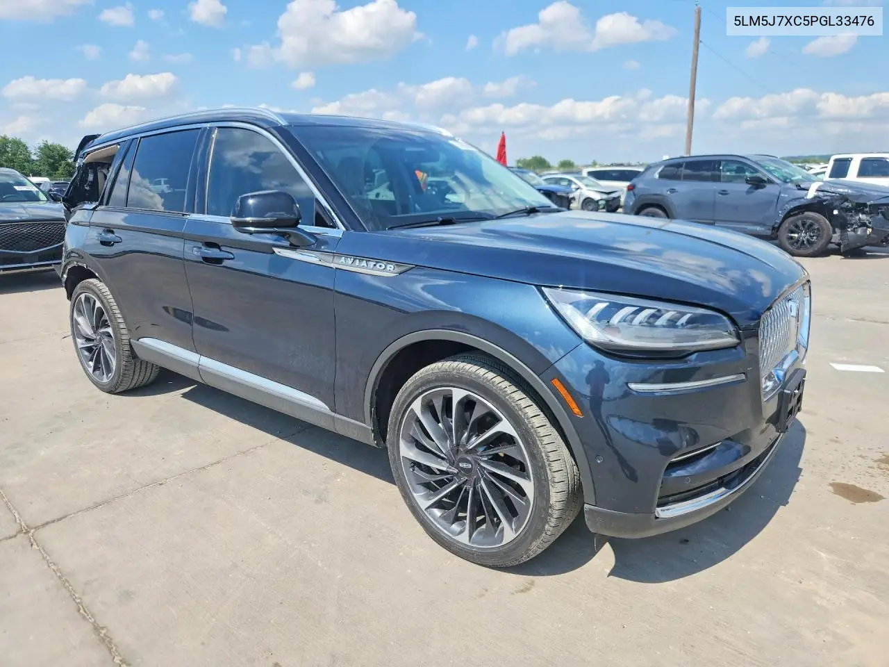 2023 Lincoln Aviator Reserve VIN: 5LM5J7XC5PGL33476 Lot: 57659066