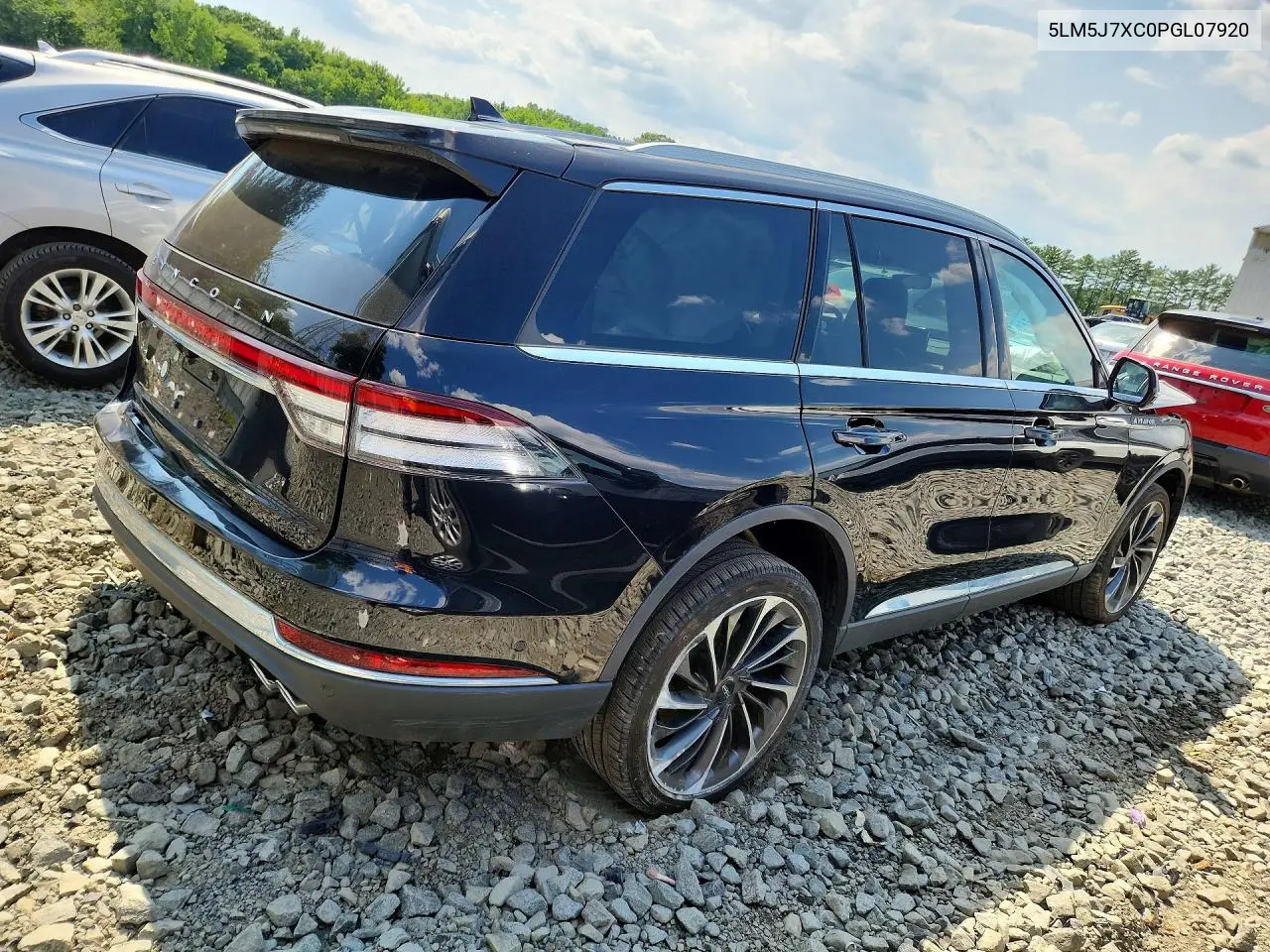 2023 Lincoln Aviator Reserve VIN: 5LM5J7XC0PGL07920 Lot: 58832166