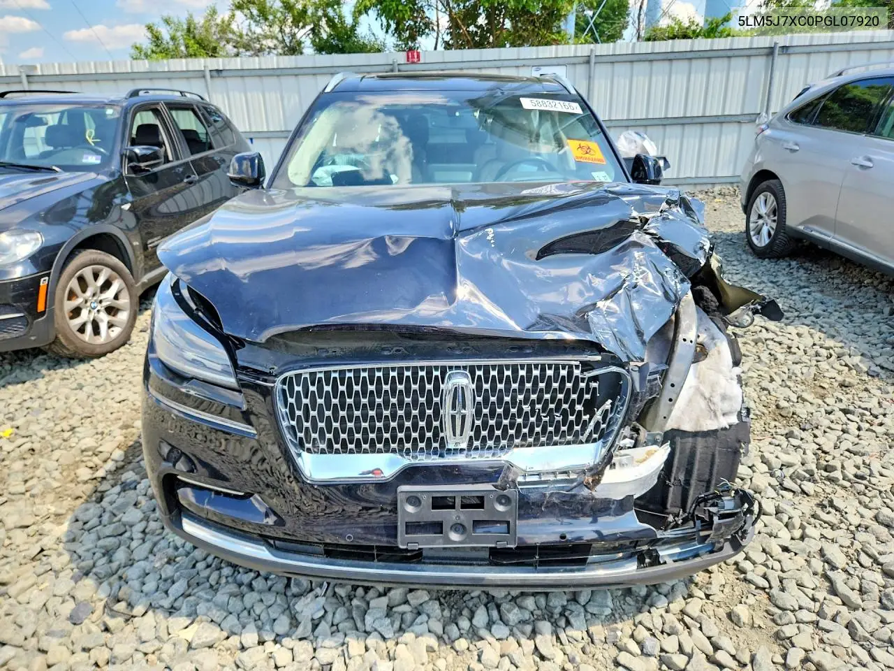 2023 Lincoln Aviator Reserve VIN: 5LM5J7XC0PGL07920 Lot: 58832166