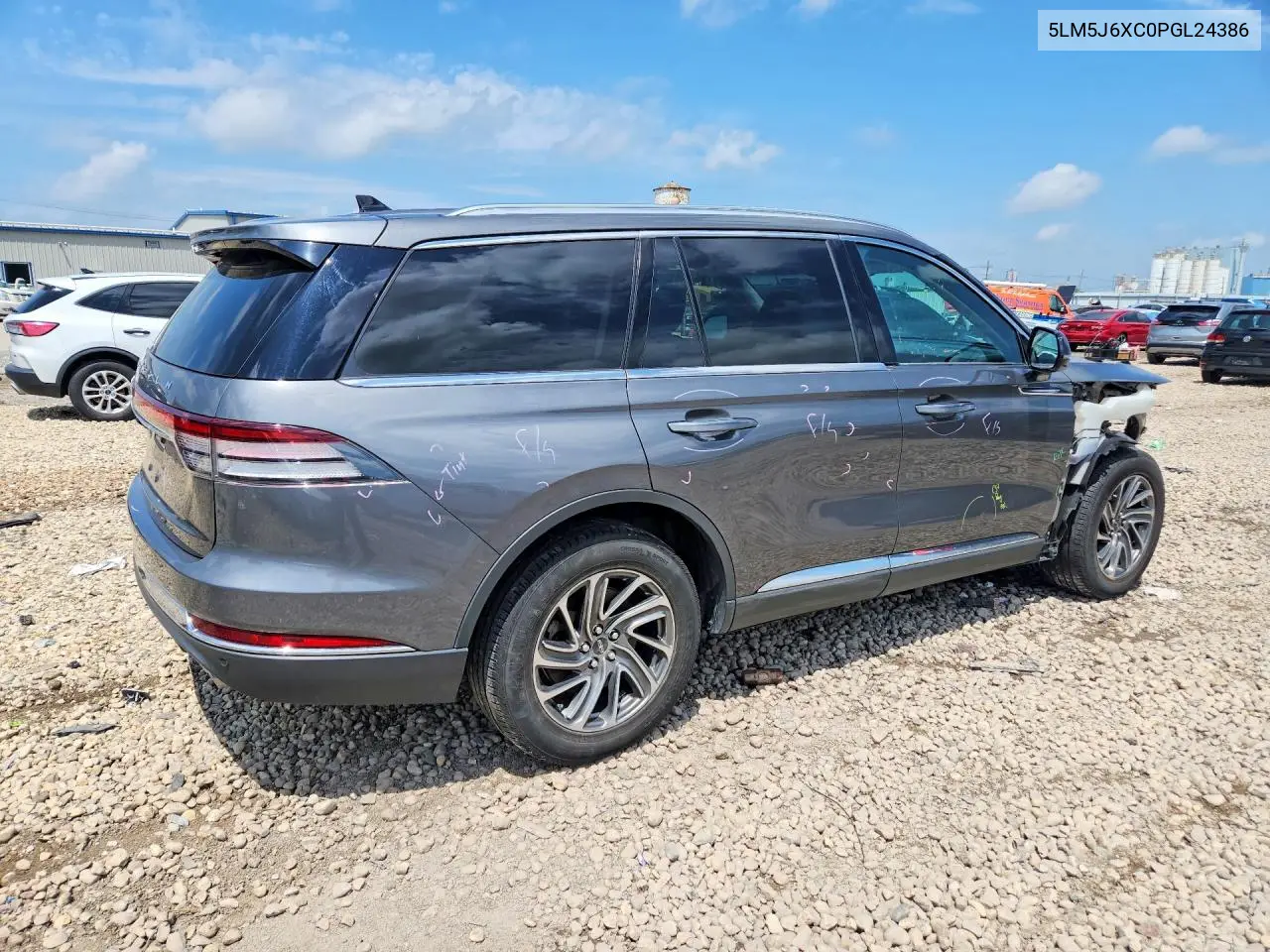 2023 Lincoln Aviator VIN: 5LM5J6XC0PGL24386 Lot: 59016946