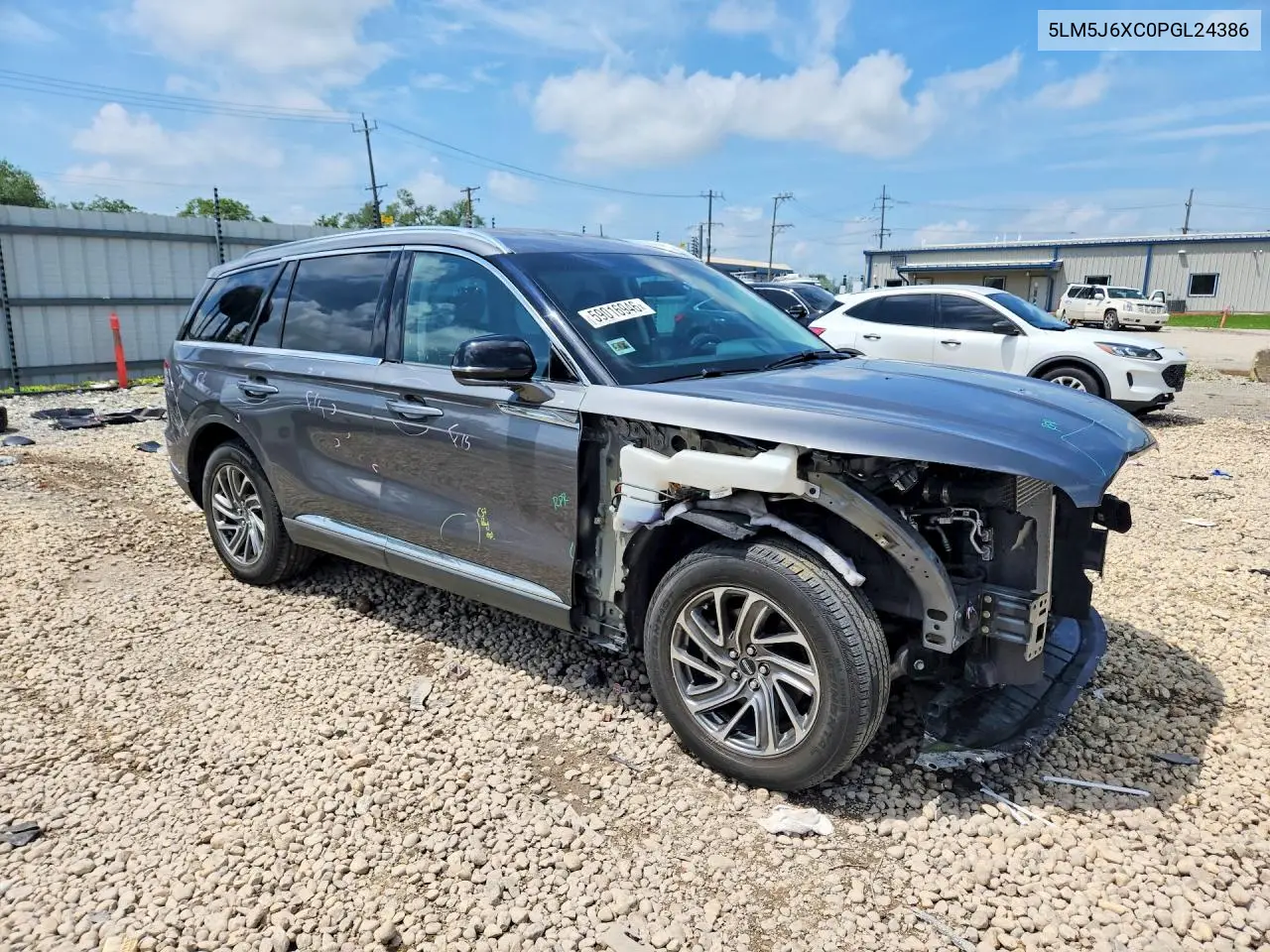 2023 Lincoln Aviator VIN: 5LM5J6XC0PGL24386 Lot: 59016946