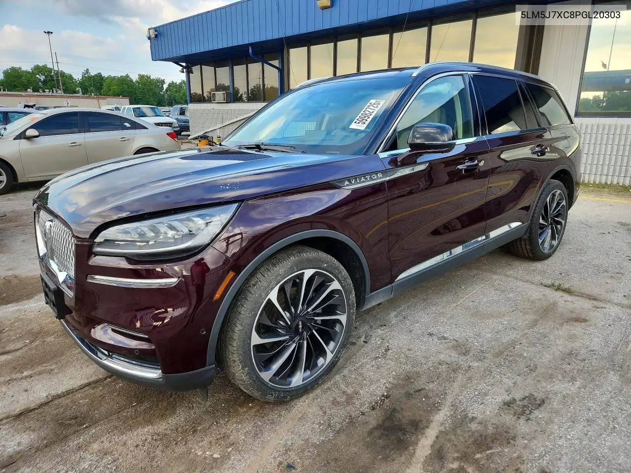2023 Lincoln Aviator Reserve VIN: 5LM5J7XC8PGL20303 Lot: 59982726