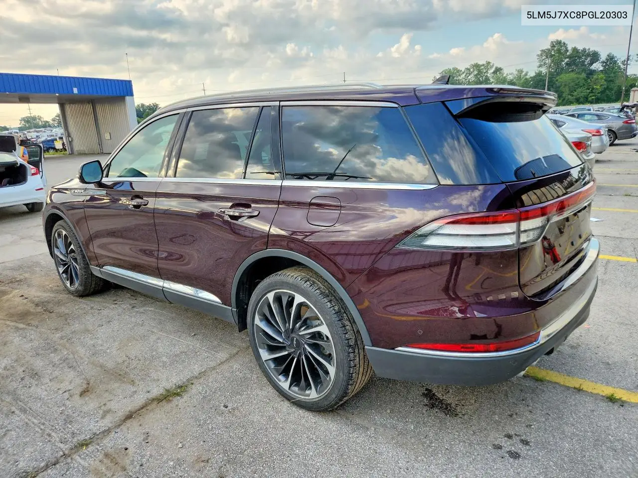 2023 Lincoln Aviator Reserve VIN: 5LM5J7XC8PGL20303 Lot: 59982726