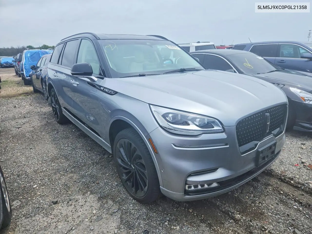 2023 Lincoln Aviator Black Label VIN: 5LM5J9XC0PGL21358 Lot: 85449105