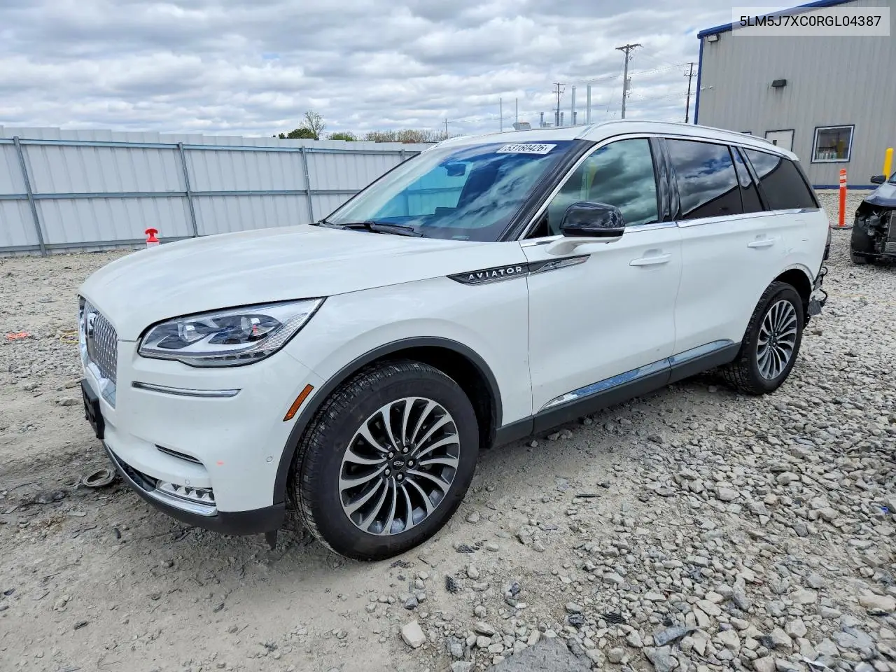 2024 Lincoln Aviator Reserve VIN: 5LM5J7XC0RGL04387 Lot: 53160426