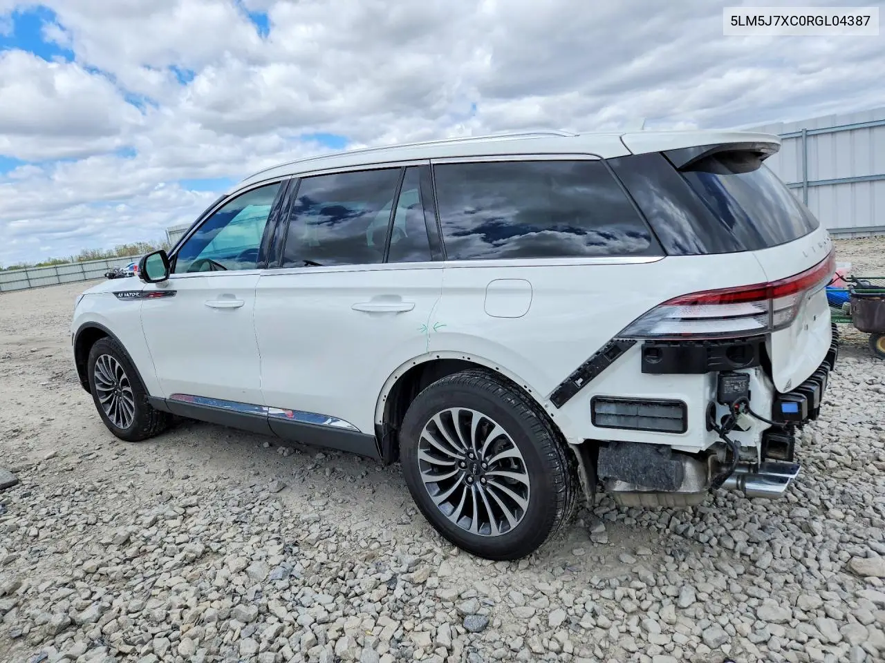 2024 Lincoln Aviator Reserve VIN: 5LM5J7XC0RGL04387 Lot: 53160426
