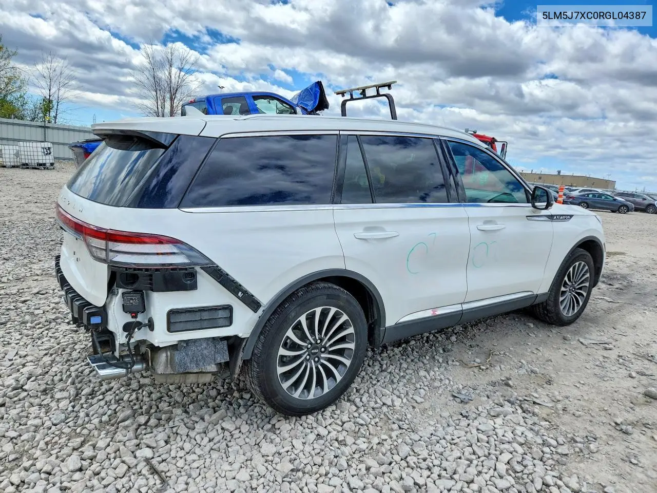 2024 Lincoln Aviator Reserve VIN: 5LM5J7XC0RGL04387 Lot: 53160426