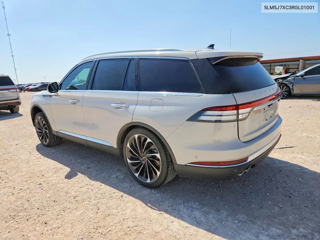 2024 Lincoln Aviator Reserve VIN: 5LM5J7XC3RGL01001 Lot: 55160266