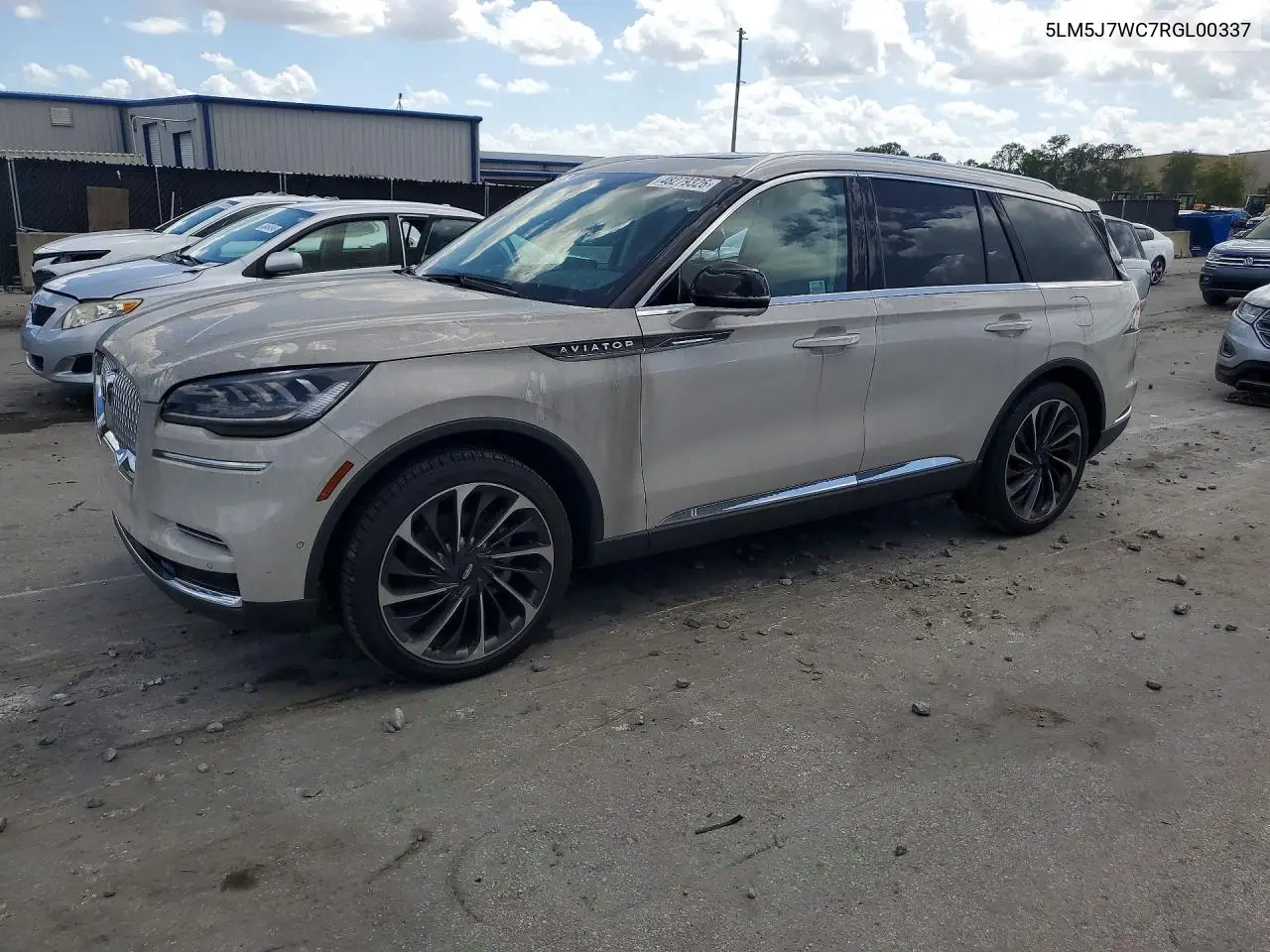 2024 Lincoln Aviator Reserve VIN: 5LM5J7WC7RGL00337 Lot: 55246136