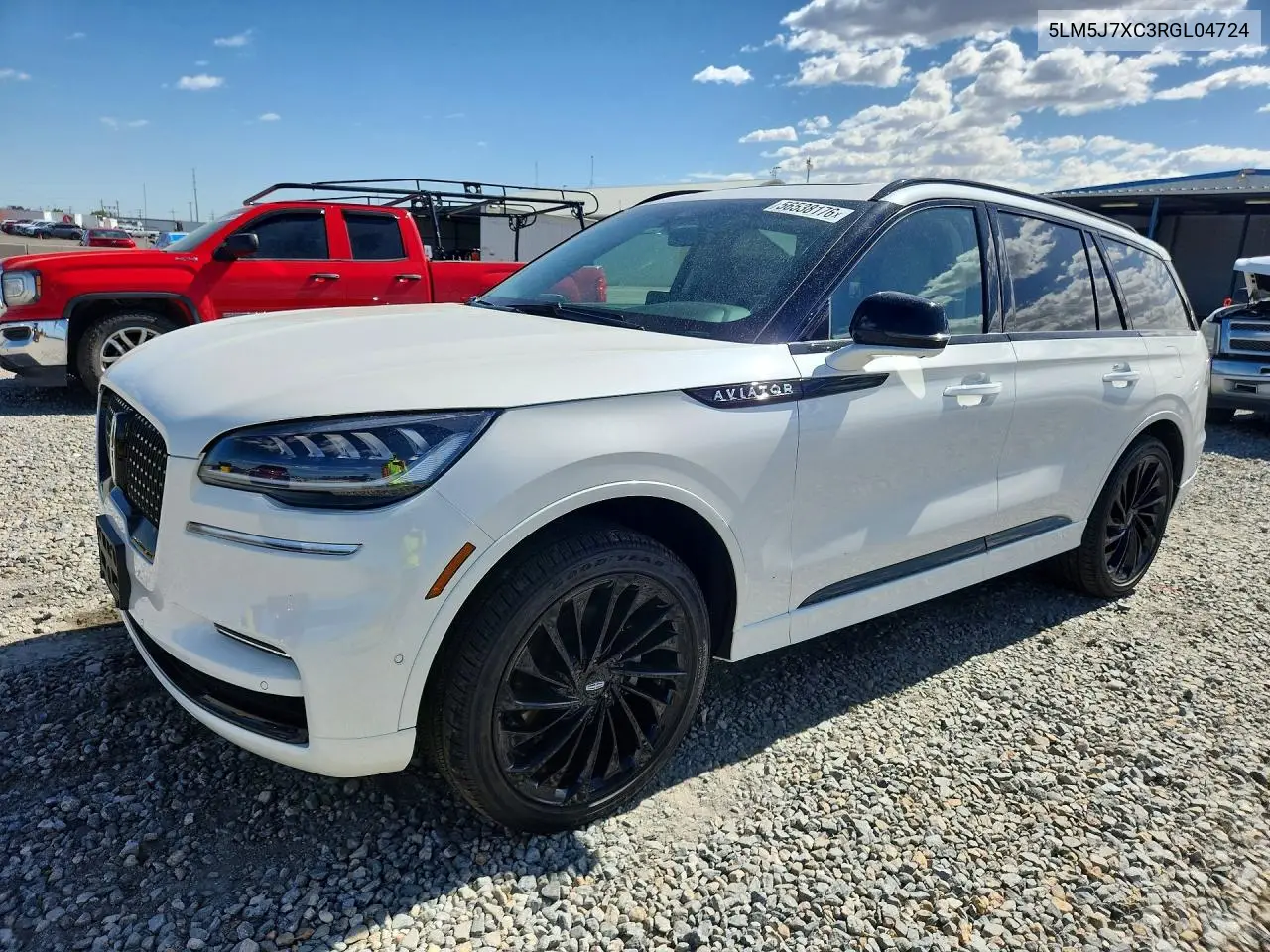 2024 Lincoln Aviator Reserve VIN: 5LM5J7XC3RGL04724 Lot: 56538176