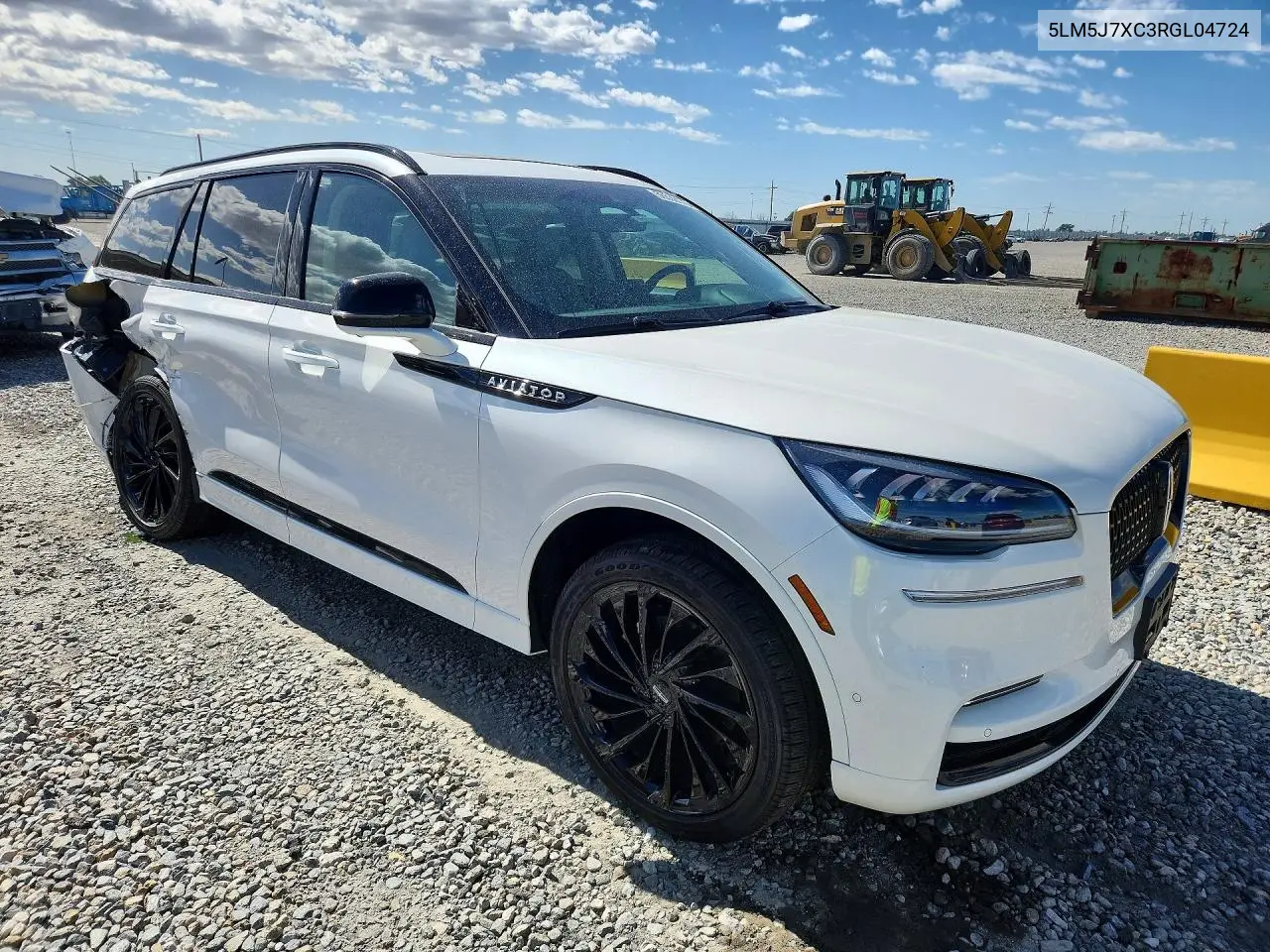 2024 Lincoln Aviator Reserve VIN: 5LM5J7XC3RGL04724 Lot: 56538176