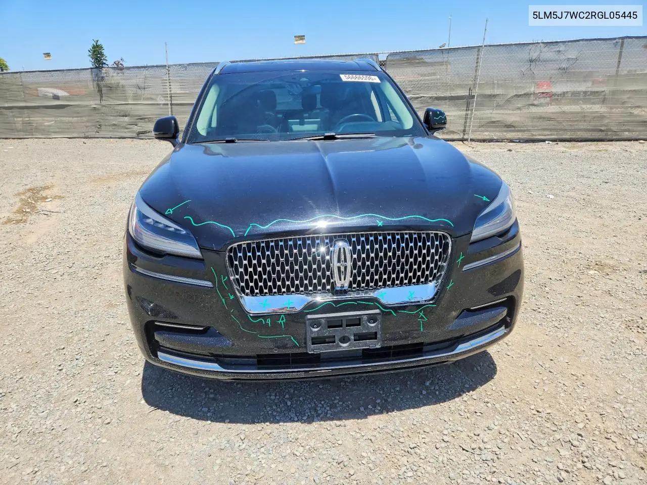 2024 Lincoln Aviator Reserve VIN: 5LM5J7WC2RGL05445 Lot: 56666596