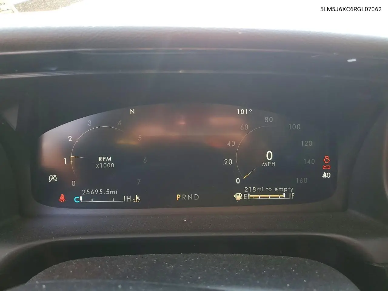 2024 Lincoln Aviator VIN: 5LM5J6XC6RGL07062 Lot: 58914766