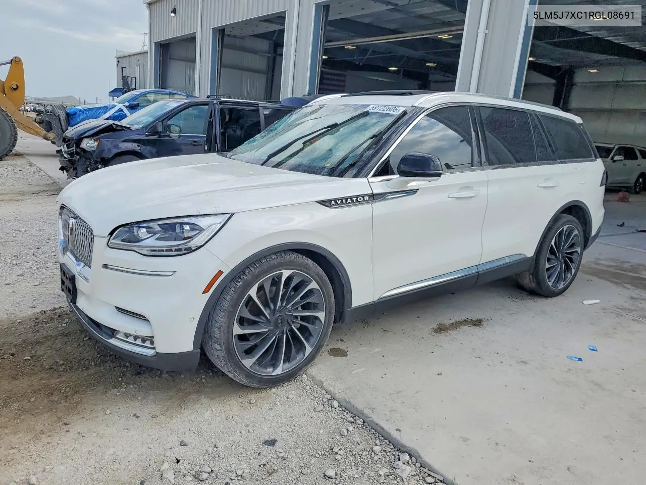 2024 Lincoln Aviator Reserve VIN: 5LM5J7XC1RGL08691 Lot: 59122606
