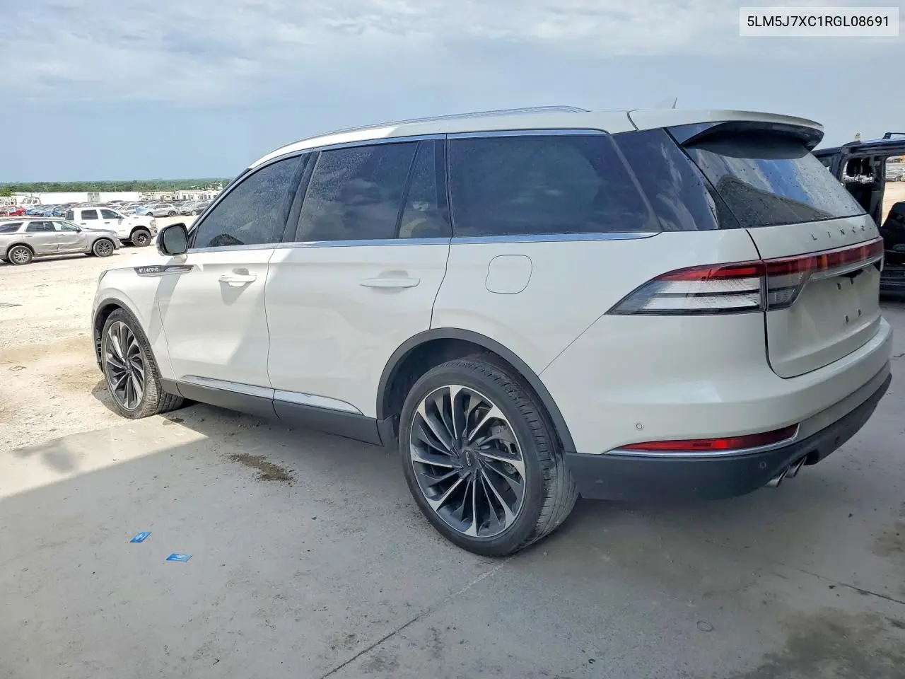 2024 Lincoln Aviator Reserve VIN: 5LM5J7XC1RGL08691 Lot: 59122606