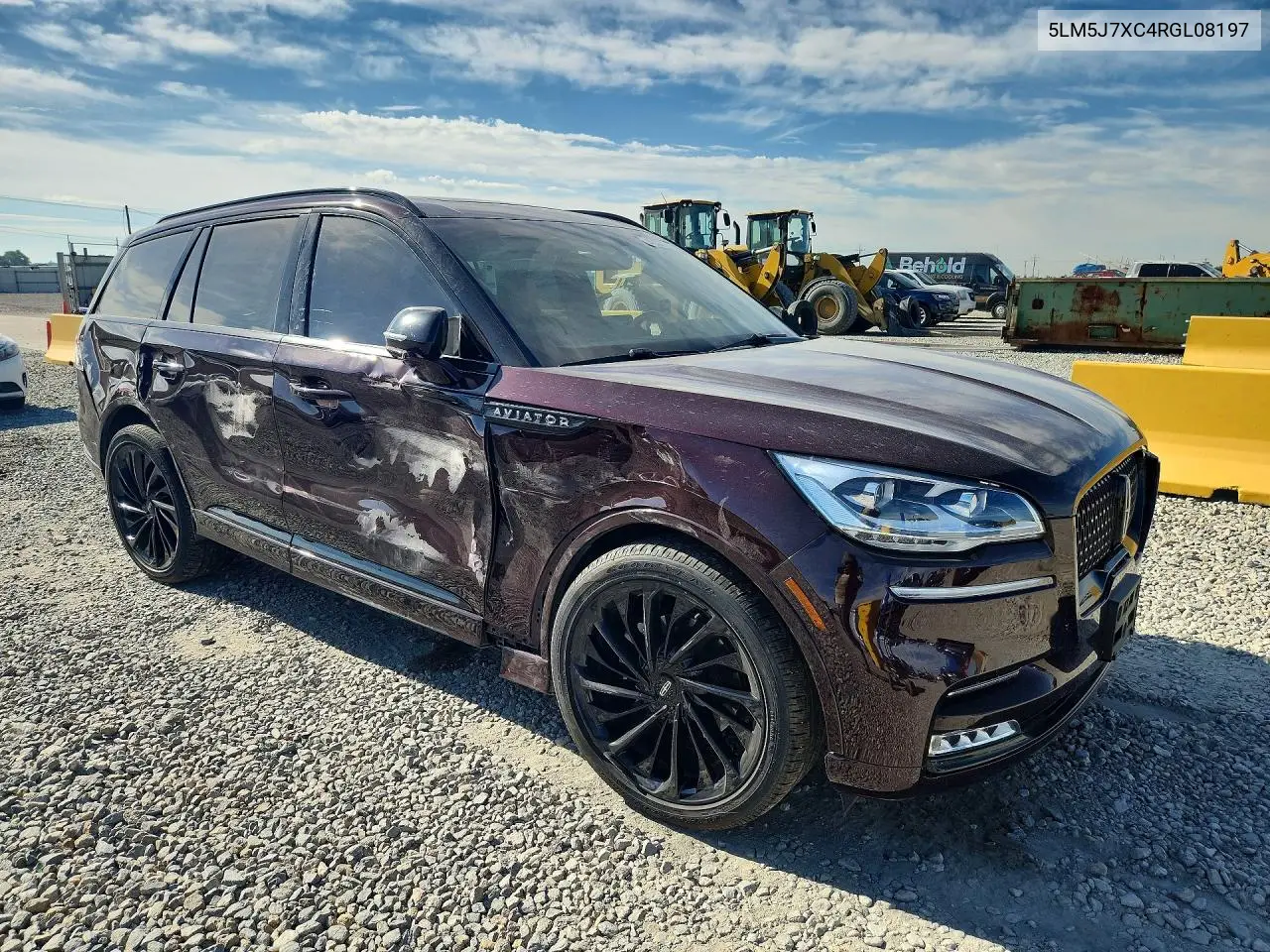 2024 Lincoln Aviator Reserve VIN: 5LM5J7XC4RGL08197 Lot: 60322166