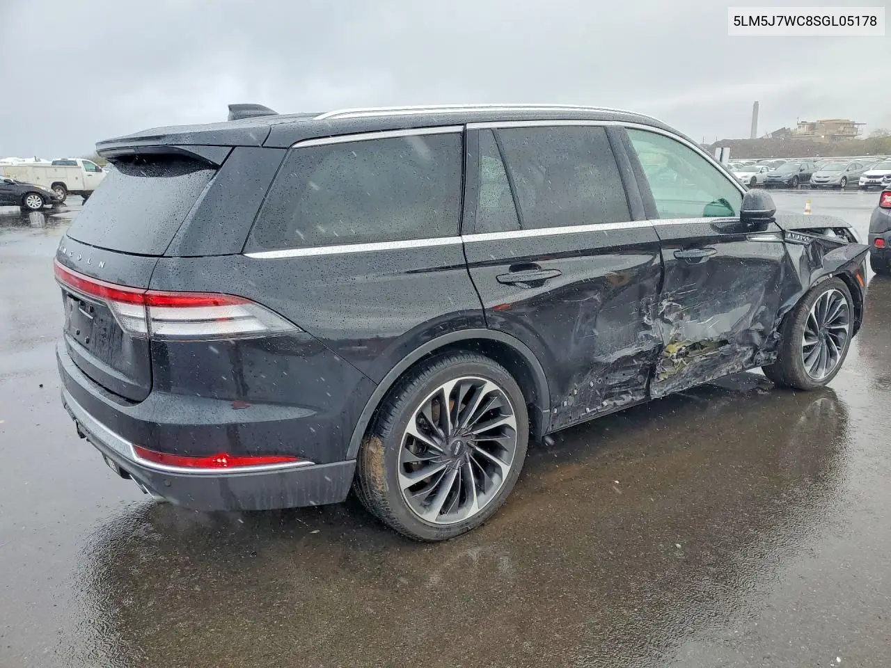 2025 Lincoln Aviator Reserve VIN: 5LM5J7WC8SGL05178 Lot: 46952516