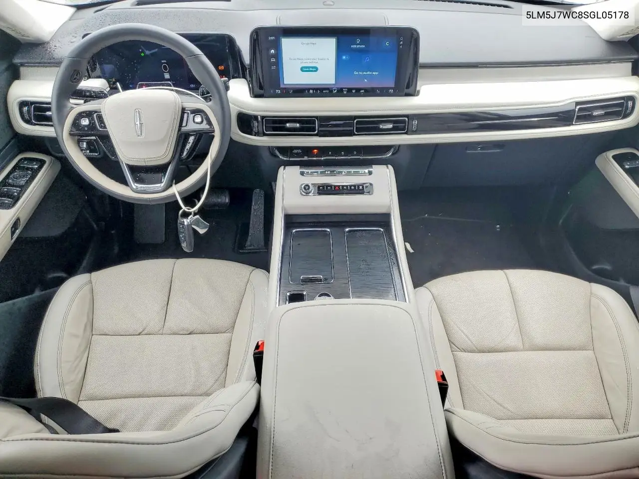 2025 Lincoln Aviator Reserve VIN: 5LM5J7WC8SGL05178 Lot: 46952516