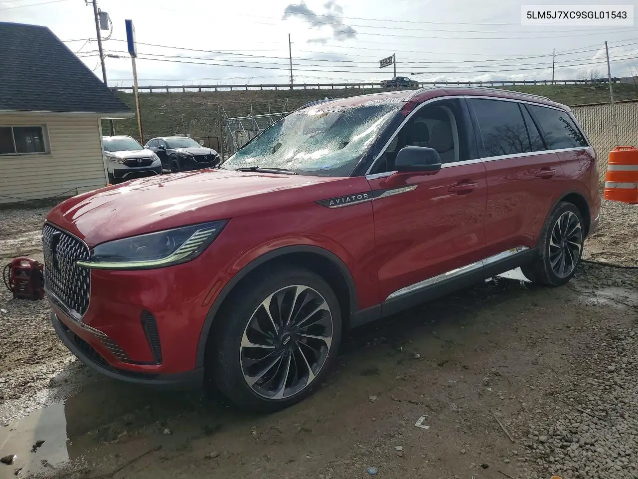 2025 Lincoln Aviator Reserve VIN: 5LM5J7XC9SGL01543 Lot: 48328756