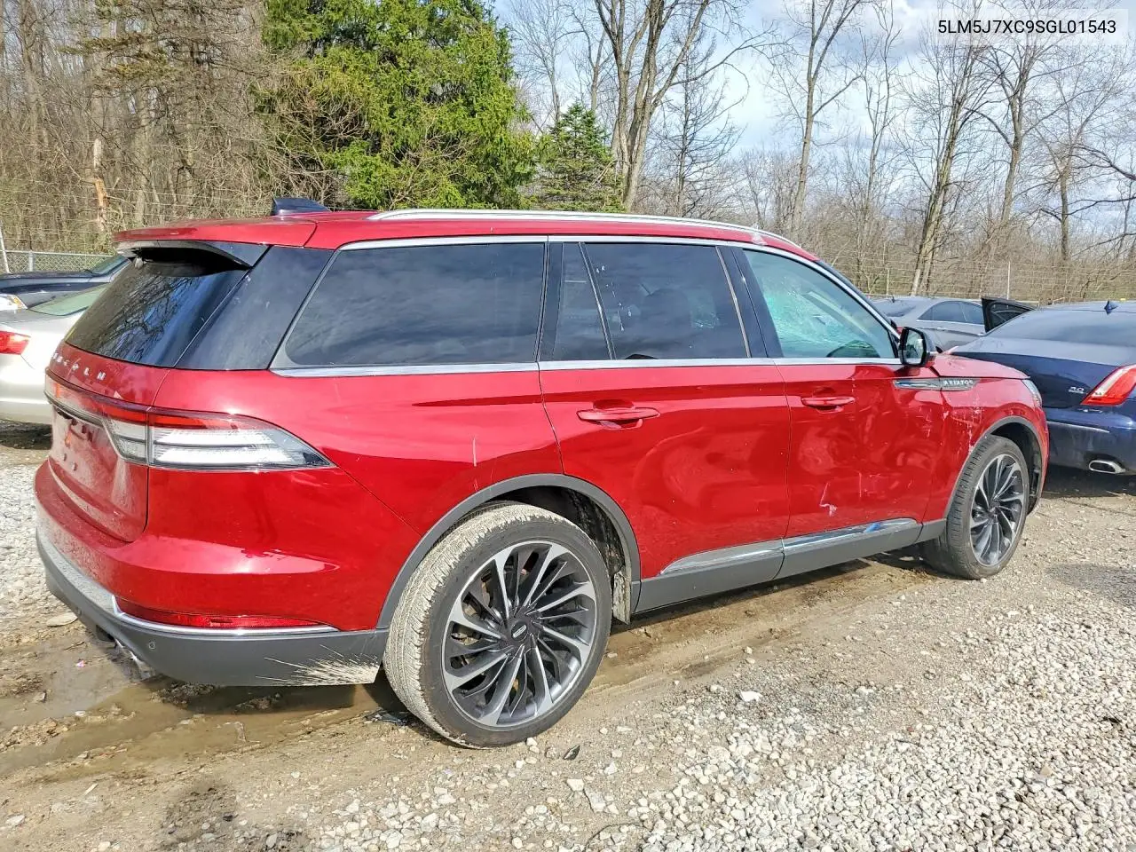 2025 Lincoln Aviator Reserve VIN: 5LM5J7XC9SGL01543 Lot: 48328756