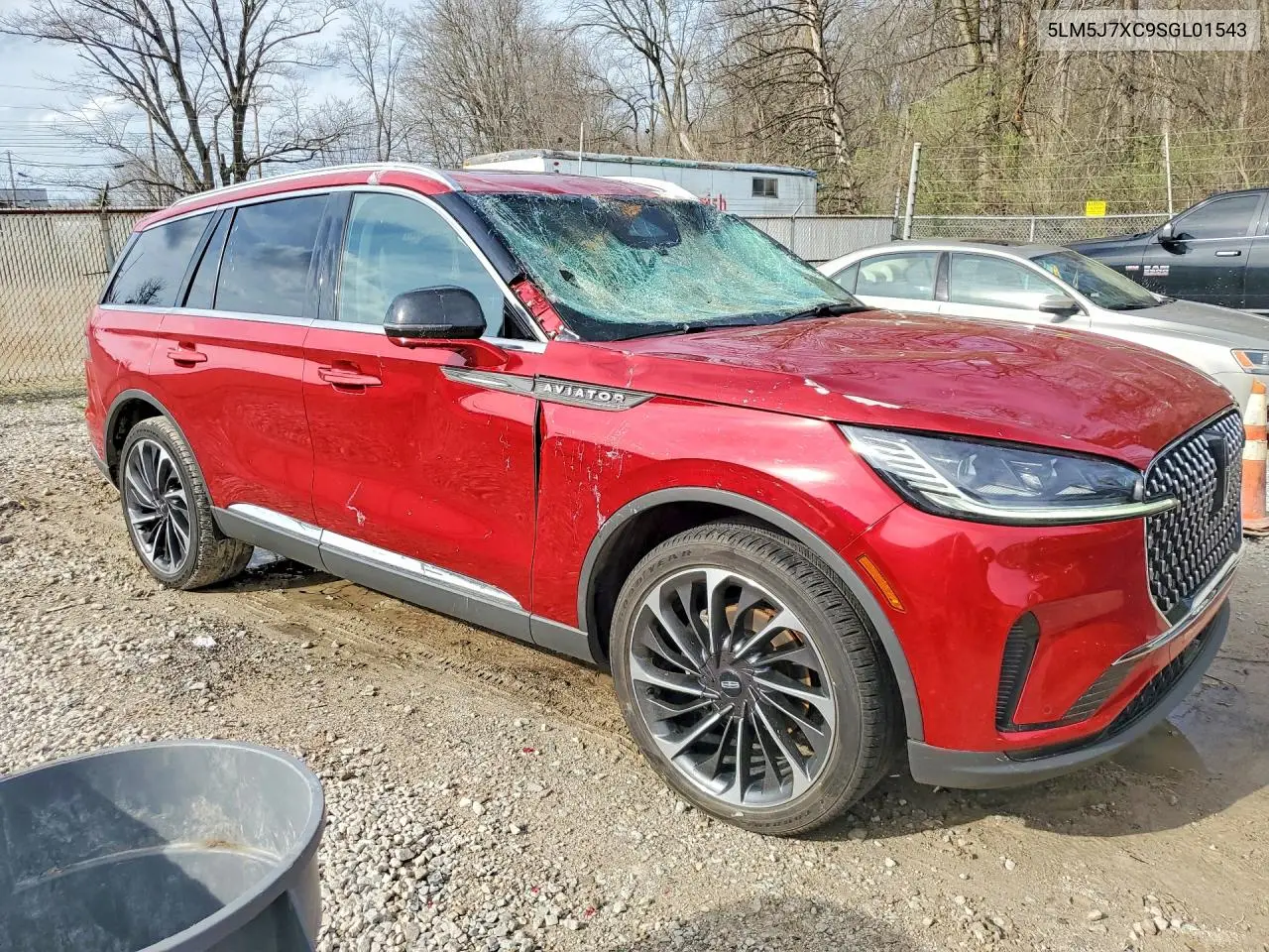2025 Lincoln Aviator Reserve VIN: 5LM5J7XC9SGL01543 Lot: 48328756